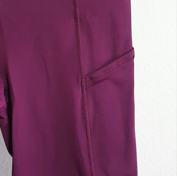 Lululemon Fast & Free Crop II Nulux 19" in Dark Adobe SZ 2 - Picture 11 of 12